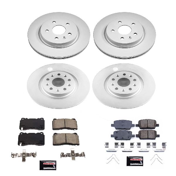 2016-2017 Cadillac CT6 Disc Brake Kit - Front and Rear (Powerstop)