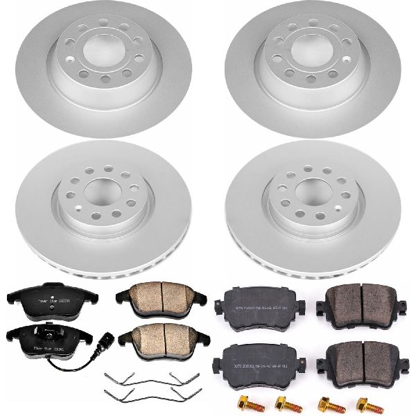 2016-2018 Audi Q3 Disc Brake Kit - Front and Rear (Powerstop)