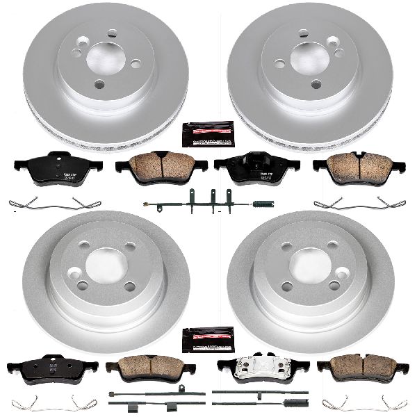 2007-2008 Mini Cooper Disc Brake Kit - Front and Rear (Powerstop)