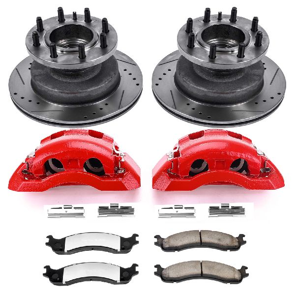 1999-2002 Ford E-350 Econoline Club Wagon Disc Brake Kit - Front (Powerstop)