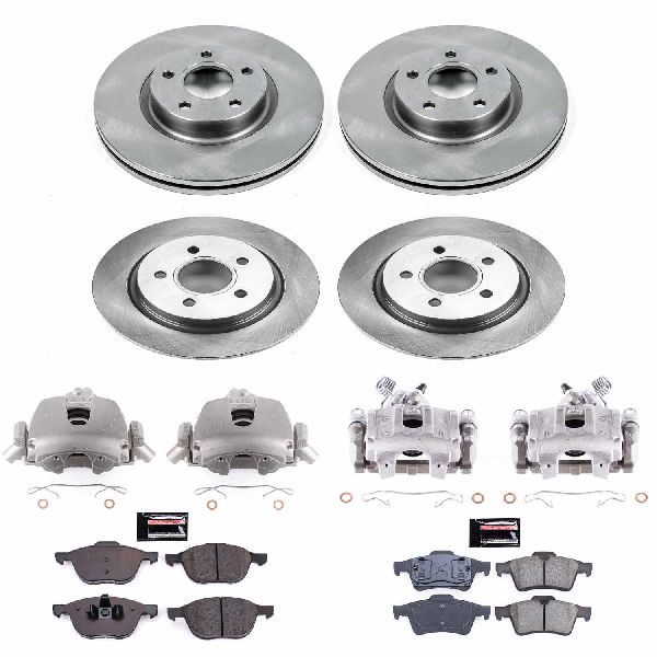 2004-2005 Volvo S40 Disc Brake Kit - Front and Rear (Powerstop)