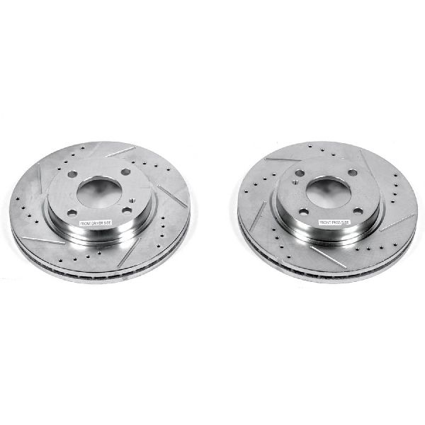 2011-2019 Ford Fiesta Disc Brake Rotor Set - Front (Powerstop)