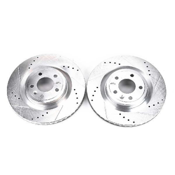 2011-2014 Ford Mustang Disc Brake Rotor Set - Front (Powerstop)