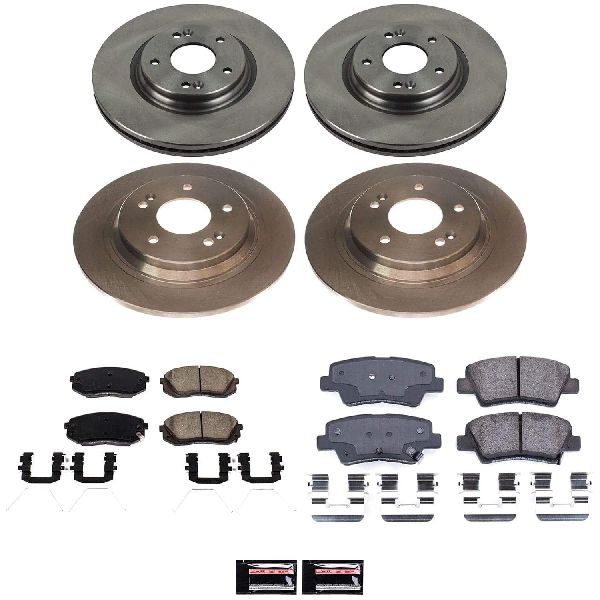 2022-2023 Hyundai Kona Disc Brake Kit - Front and Rear (Powerstop)