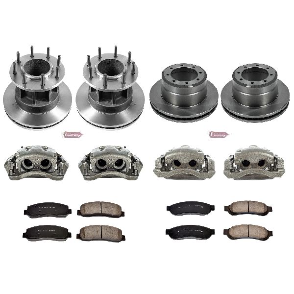 2005-2007 Ford F-350 Super Duty Disc Brake Kit - Front and Rear (Powerstop)