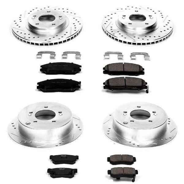 2001-2006 Hyundai Santa Fe Disc Brake Kit - Front and Rear (Powerstop)