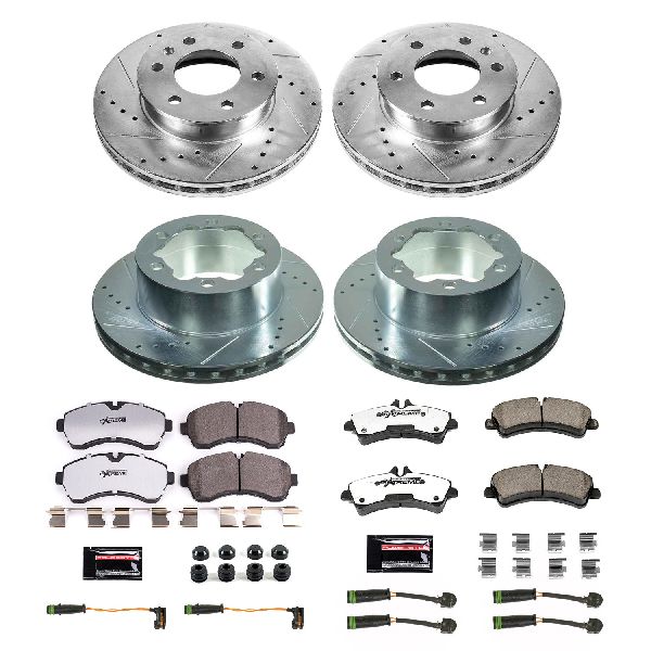 2007-2009 Freightliner Sprinter 3500 Disc Brake Kit - Front and Rear (Powerstop)