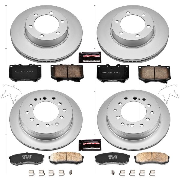 2001-2002 Toyota Sequoia Disc Brake Kit - Front and Rear (Powerstop)