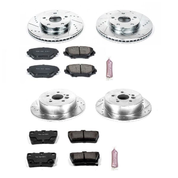 2004-2005 Toyota RAV4 Disc Brake Kit - Front and Rear (Powerstop)