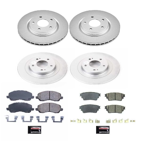 2017-2020 Mitsubishi Outlander Disc Brake Kit - Front and Rear (Powerstop)