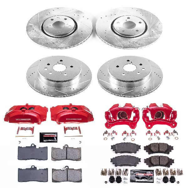 2018-2020 Lexus IS300 Disc Brake Kit - Front and Rear (Powerstop)