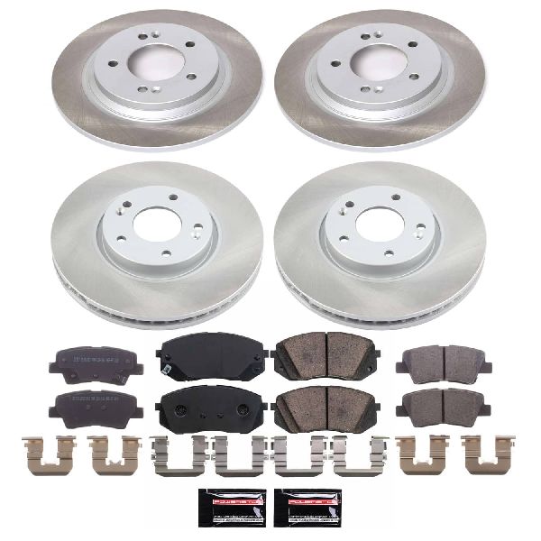 2017 Kia Optima Disc Brake Kit - Front and Rear (Powerstop)
