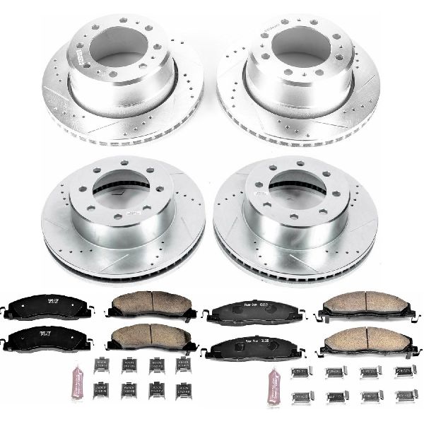 2013-2018 Ram 3500 Disc Brake Kit - Front and Rear (Powerstop)