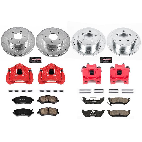 2003-2007 Jeep Liberty Disc Brake Kit - Front and Rear (Powerstop)