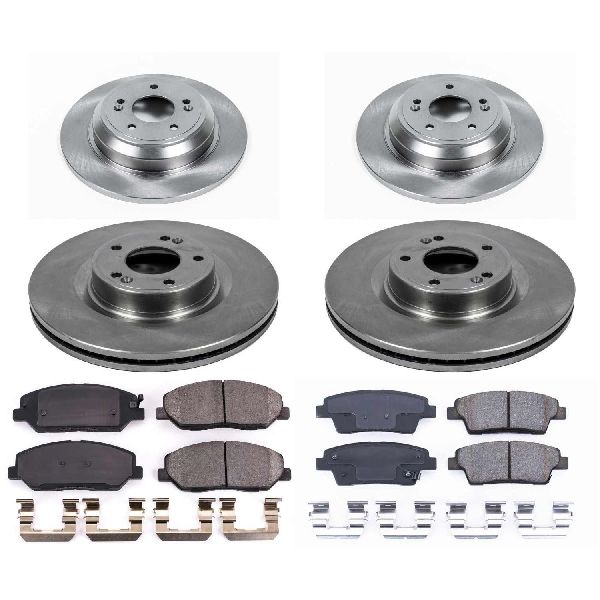2010-2011 Hyundai Genesis Disc Brake Kit - Front and Rear (Powerstop)