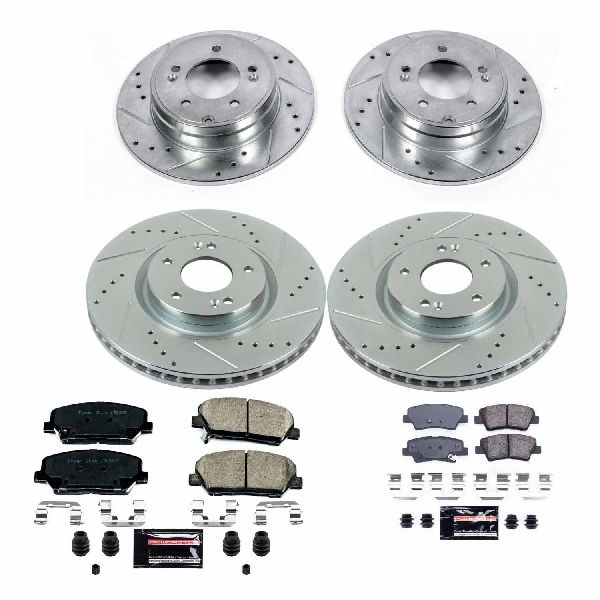 2011-2015 Kia Optima Disc Brake Kit - Front and Rear (Powerstop)