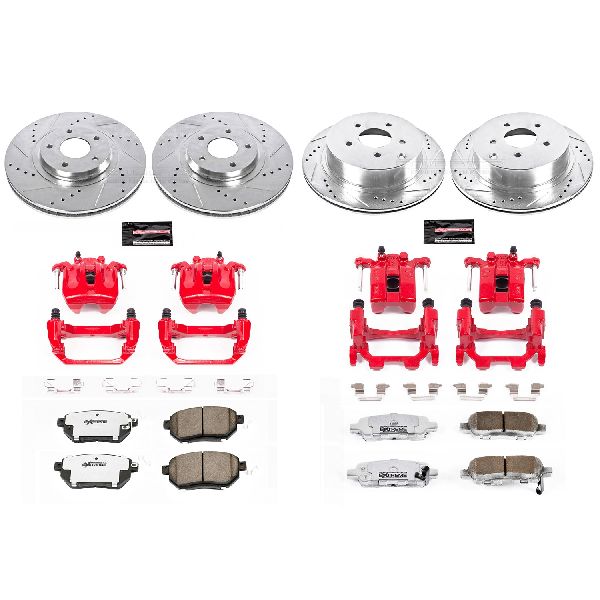 2009-2011 Nissan Murano Disc Brake Kit - Front and Rear (Powerstop)