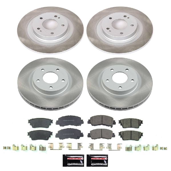 2018-2020 Mitsubishi Eclipse Cross Disc Brake Kit - Front and Rear (Powerstop)