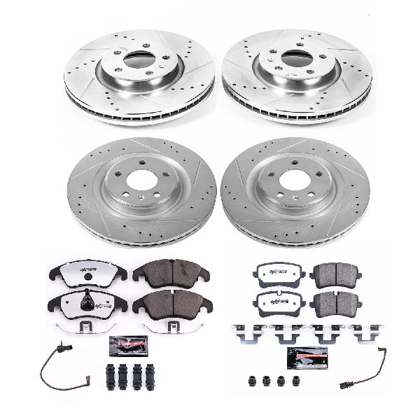 2012-2013 Audi A6 Disc Brake Kit - Front and Rear (Powerstop)