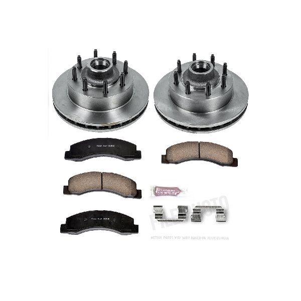 2000-2002 Ford Excursion Disc Brake Kit - Front (Powerstop)