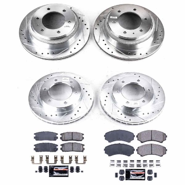 2002-2004 Isuzu Axiom Disc Brake Kit - Front and Rear (Powerstop)