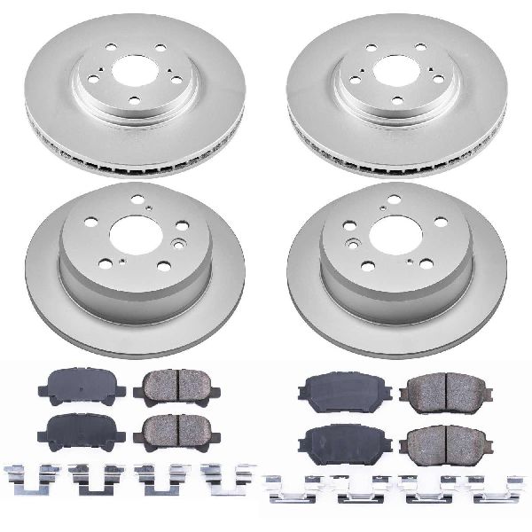 2002-2004 Toyota Camry Disc Brake Kit - Front and Rear (Powerstop)