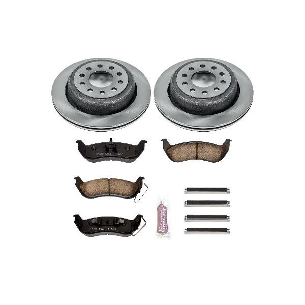 2003-2011 Lincoln Town Car Disc Brake Kit - Rear (Powerstop)