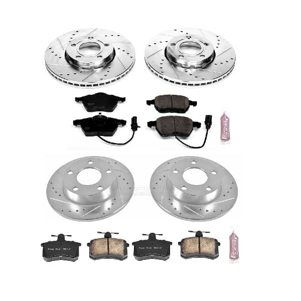 1999-2001 Audi A4 Quattro Disc Brake Kit - Front and Rear (Powerstop)
