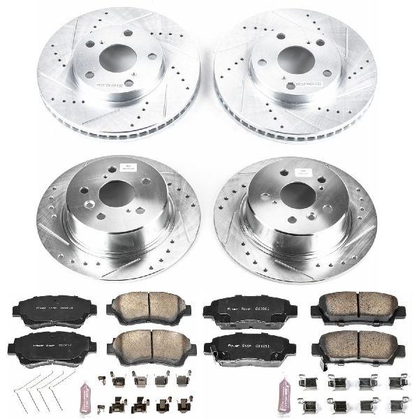 1995-1997 Toyota Avalon Disc Brake Kit - Front and Rear (Powerstop)