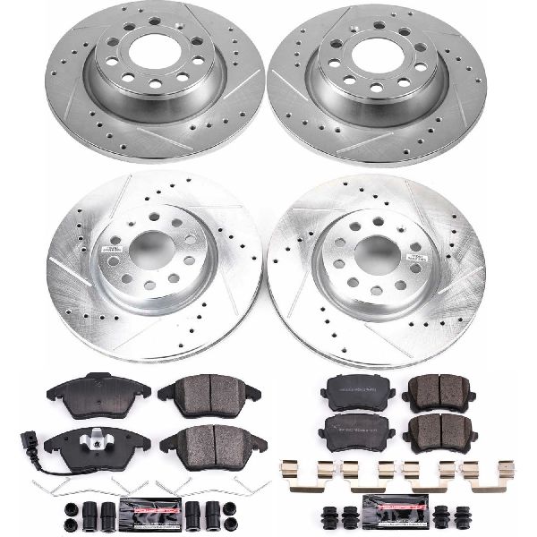 2009-2017 Volkswagen CC Disc Brake Kit - Front and Rear (Powerstop)