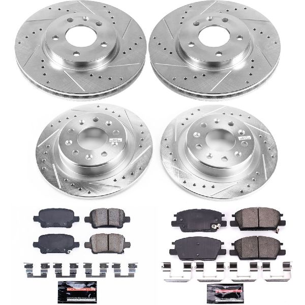 2018-2020 GMC Terrain Disc Brake Kit - Front and Rear (Powerstop)
