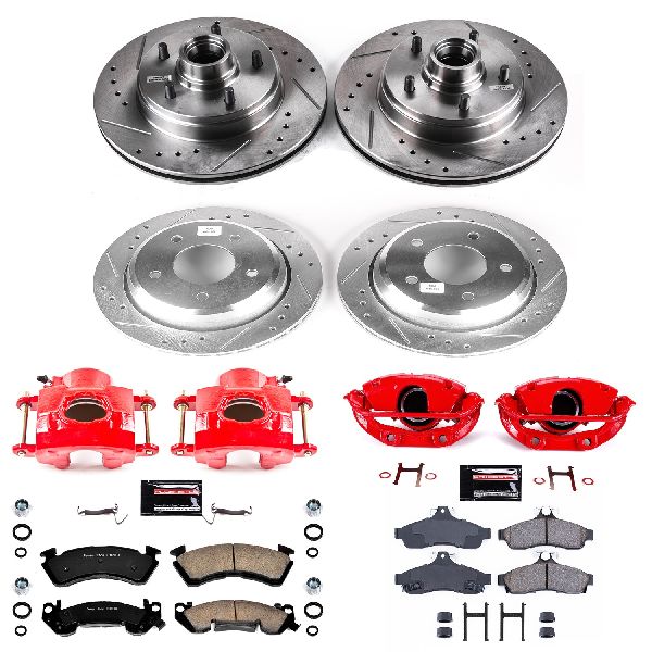 1994-1996 Chevrolet Impala Disc Brake Kit - Front and Rear (Powerstop)