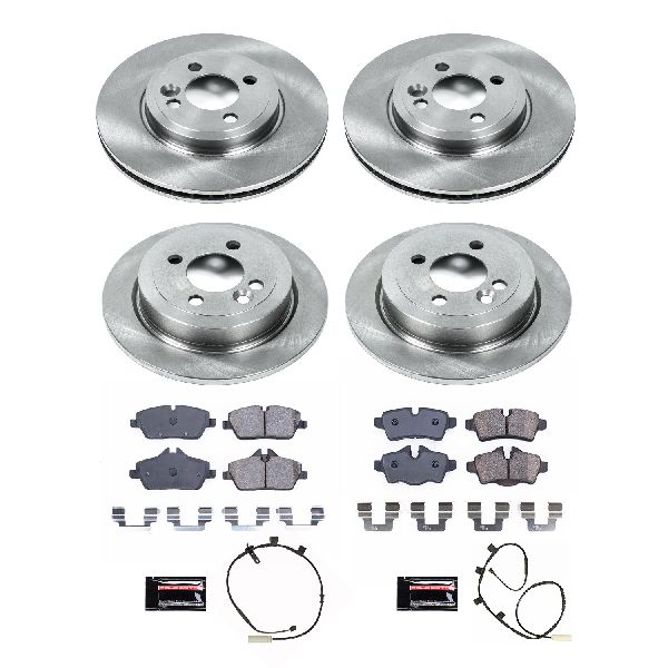 2013 Mini Cooper Disc Brake Kit - Front and Rear (Powerstop)