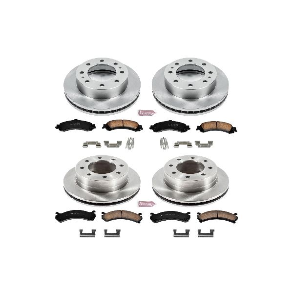 2005 Chevrolet Silverado 1500 HD Disc Brake Kit - Front and Rear (Powerstop)