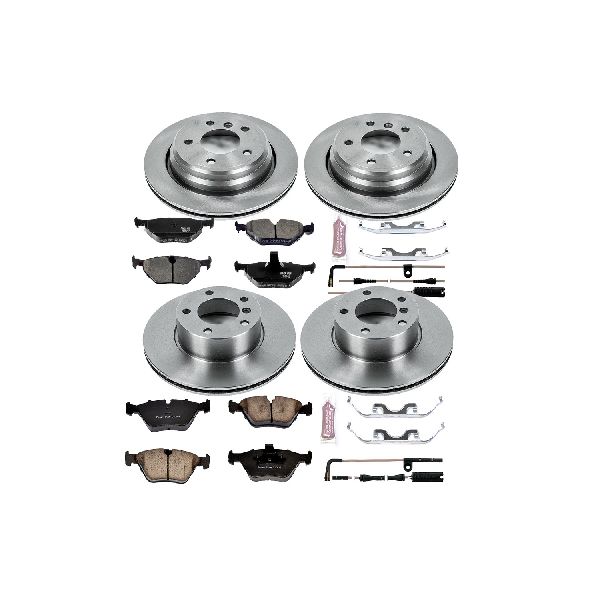 1999-2000 BMW 528i Disc Brake Kit - Front and Rear (Powerstop)