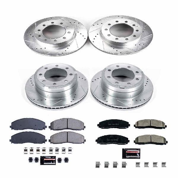 2015-2016 Ford F-350 Super Duty Disc Brake Kit - Front and Rear (Powerstop)