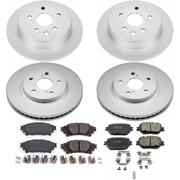 2014-2015 Lexus IS250 Disc Brake Kit - Front and Rear (Powerstop)