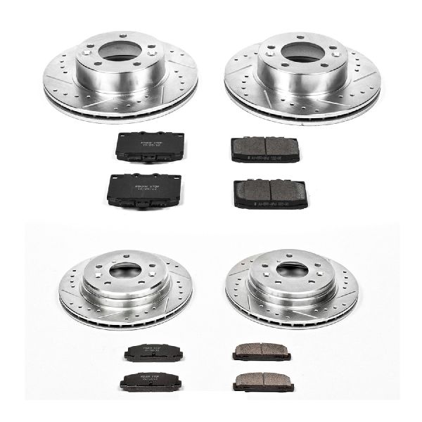 1986-1991 Mazda RX-7 Disc Brake Kit - Front and Rear (Powerstop)
