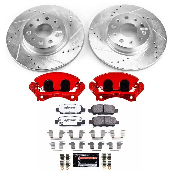 2018-2024 Jeep Wrangler Disc Brake Kit - Front (Powerstop)