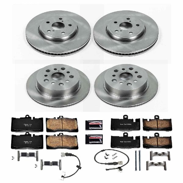 2001-2006 Lexus LS430 Disc Brake Kit - Front and Rear (Powerstop)