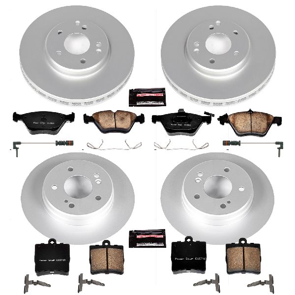 2004-2008 Chrysler Crossfire Disc Brake Kit - Front and Rear (Powerstop)