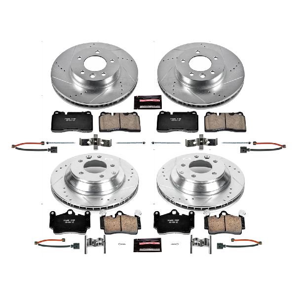 2007-2010 Volkswagen Touareg Disc Brake Kit - Front and Rear (Powerstop)
