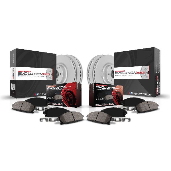 2017-2018 Audi A6 Disc Brake Kit - Front and Rear (Powerstop)