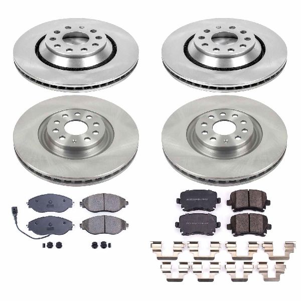 2013-2016 Volkswagen CC Disc Brake Kit - Front and Rear (Powerstop)