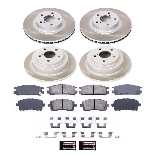 1997-1999 Subaru Legacy Disc Brake Kit - Front and Rear (Powerstop)