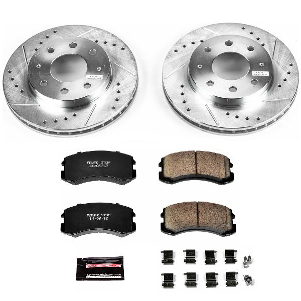 2002-2007 Mitsubishi Lancer Disc Brake Kit - Front (Powerstop)