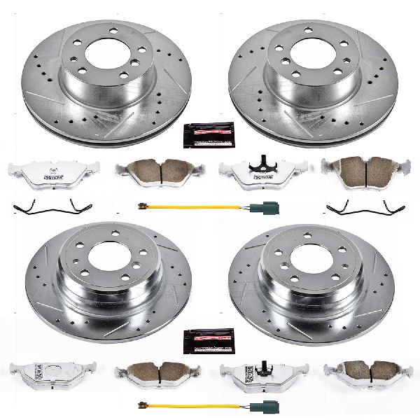 1989 BMW 535i Disc Brake Kit - Front and Rear (Powerstop)