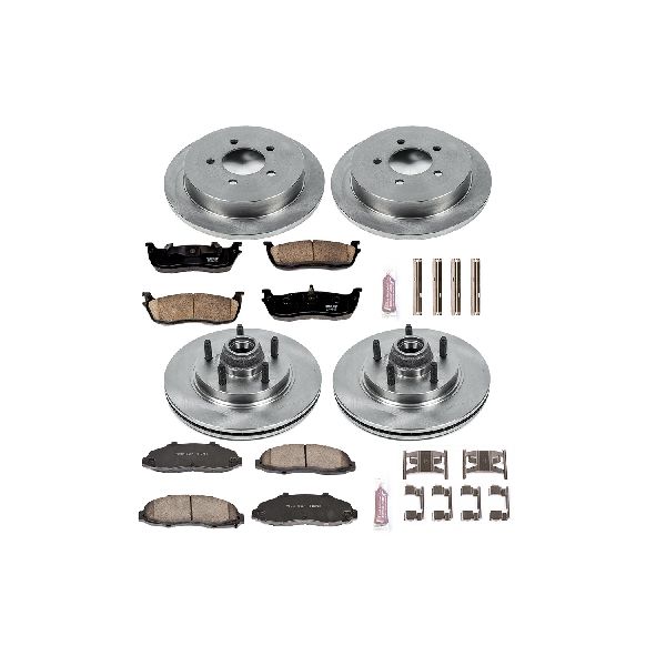 2000-2003 Ford F-150 Disc Brake Kit - Front and Rear (Powerstop)