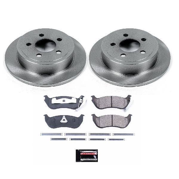 2003-2006 Jeep Wrangler Disc Brake Kit - Rear (Powerstop)