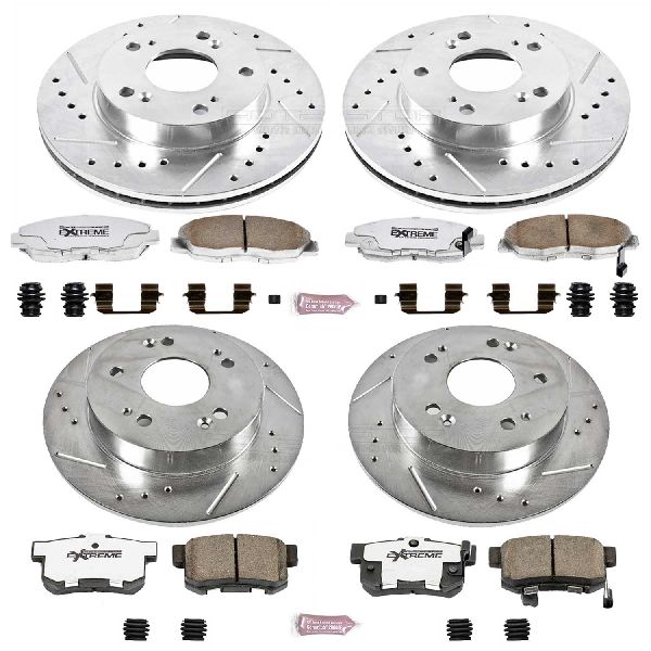 2006-2011 Honda Civic Disc Brake Kit - Front and Rear (Powerstop)